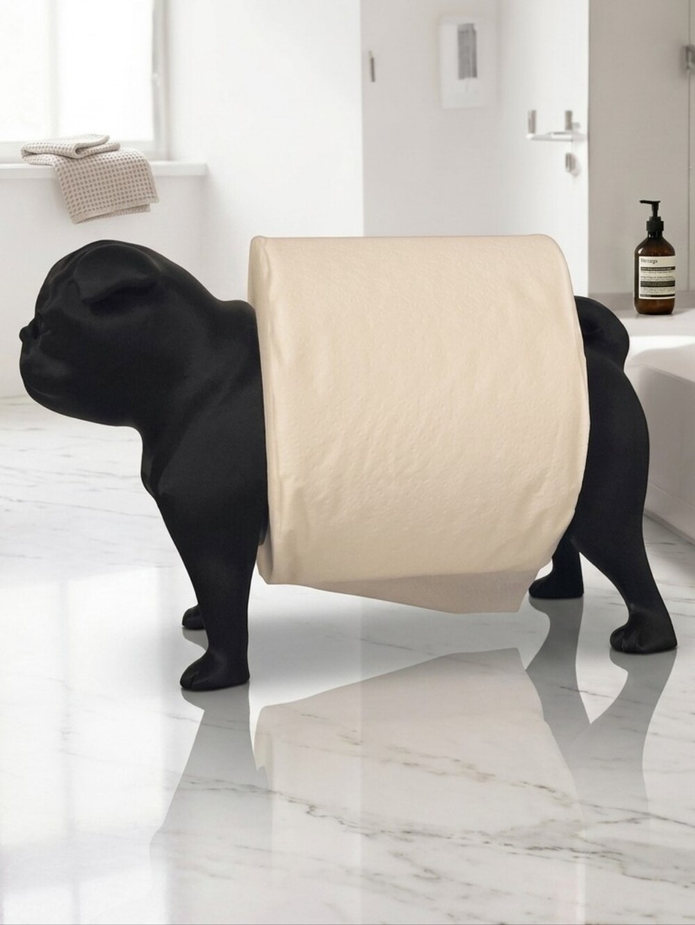 Pug Toilet Paper Holder - Picture 5 of 5